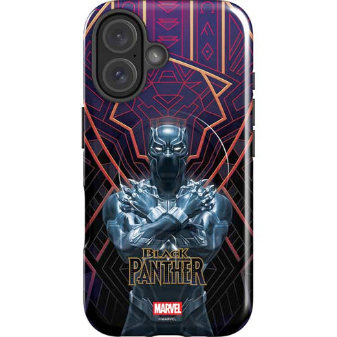 Marvel Black Panther Wakanda Salute iPhone 16 Magsafe Impact Case